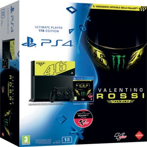 Console Playstation 4 (1 To) - Edition Limitée Valentino Rossi The Game - Playstation 4 