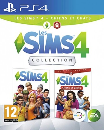 Les Sims 4 Collection : Les Sims 4 + Les Sims 4 Chiens et Chats - Playstation 4 