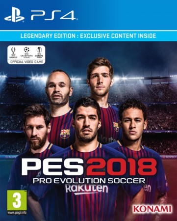 PES 2018 Legendary Edition  - Playstation 4 