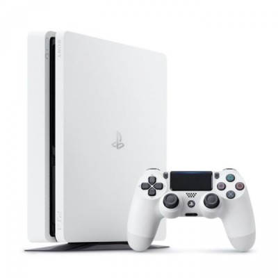 Console Playstation 4 Slim (1 To) Blanche - Playstation 4 