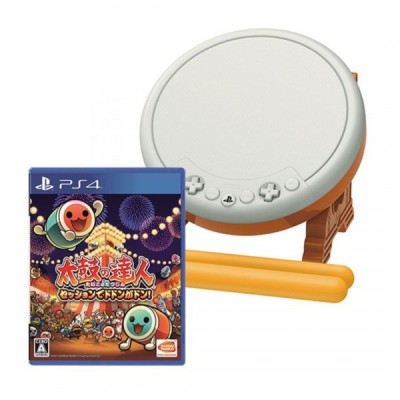 Taiko no Tatsujin: Session de Dodon ga Don! et Tambour (import japonais) - Playstation 4 