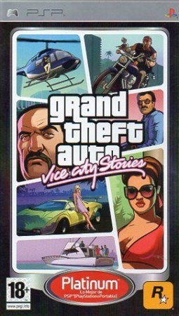 Grand Theft Auto : Vice City Stories Platinum - Playstation Portable