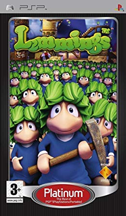 Lemmings Platinum - Playstation Portable