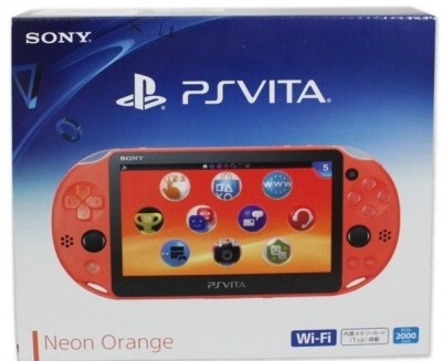 Console PS Vita 2000 wifi Neon Orange (import japonais) en boîte  - Playstation Vita