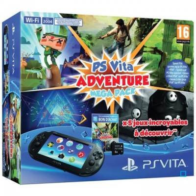 Console PS Vita 2000 + Adventure Mega Pack - Playstation Vita