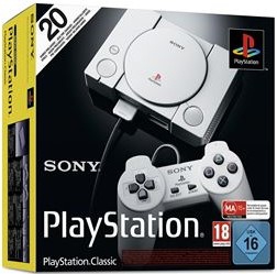 Console Playstation Classic Mini en boîte  - Playstation One