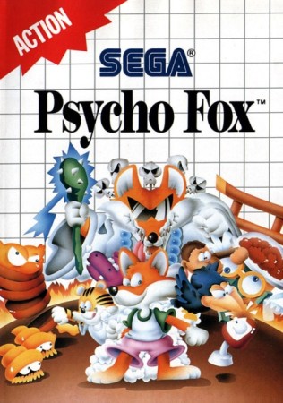 Psycho Fox en boîte - Master System