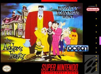 The Addams Family: Pugsley's Scavenger Hunt (import USA) en boîte  - Super Nintendo