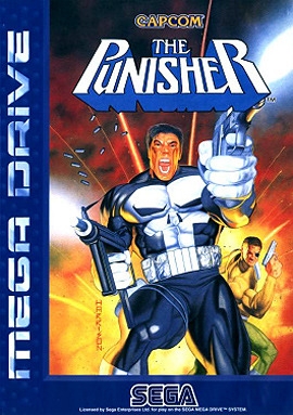 The punisher en boite - Megadrive