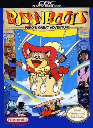 Puss n boots pero s great adventure (import USA) - NES