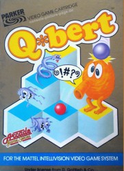 Q Bert en boîte - Mattel Intellivision
