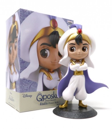 Q Posket Aladdin Prince Style - Disney Characters Pastel Color - Figurine