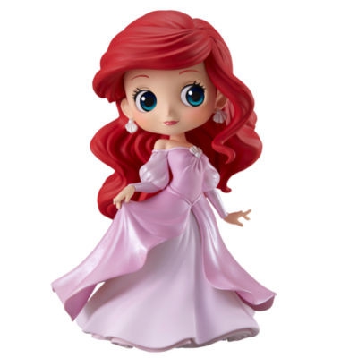 Q Posket Ariel Princess Dress Pink - Disney Characters  - Figurine