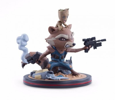 Q-Fig Rocket & Groot - The Guardians of the Galaxy Vol 2 - Figurine