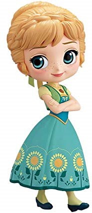 Q Posket Anna Frozen Fever Design - Disney Characters Ver.B - Figurine