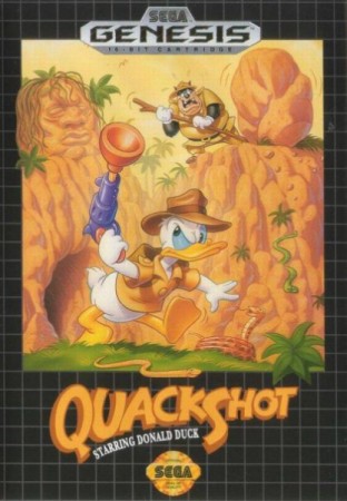 QuackShot Starring Donald Duck (import USA) - Megadrive