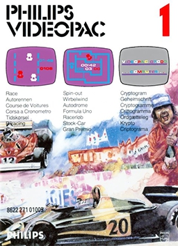Course de Voitures Videopac N°1 - Philips Videopac