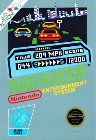 Rad racer - NES