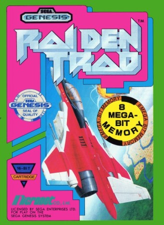 Raiden Trad (import USA) - Megadrive