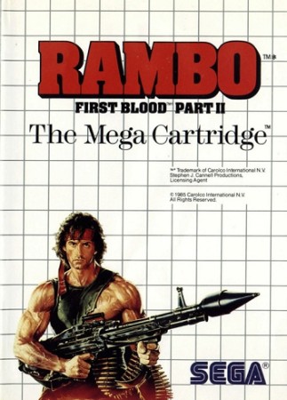 Rambo: First Blood Part II (import USA) - Master System