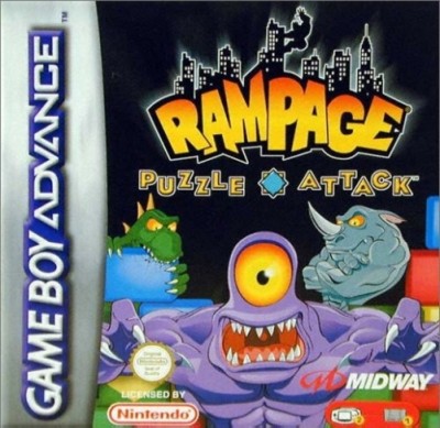 Rampage puzzle attack - Game Boy Advance