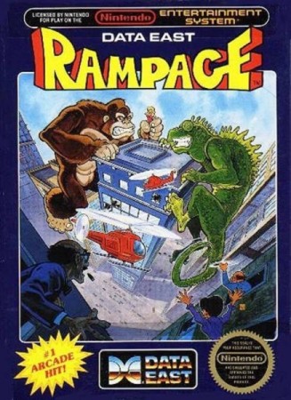 Rampage (import USA) - NES