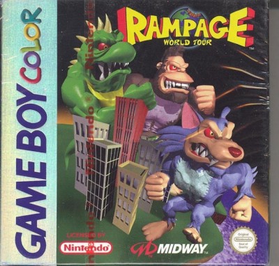Rampage world tour - Game Boy