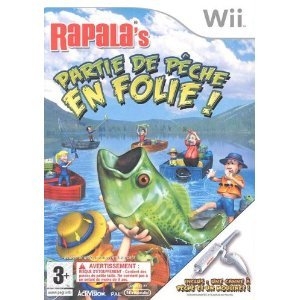 Rapala Partie de Pêche en Folie avec canne à pêche - Wii