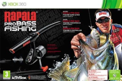 Rapala Pro Bass Fishing et Canne à Pêche - Xbox 360