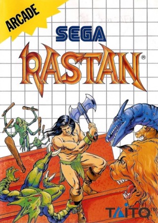 Rastan en boîte - Master System