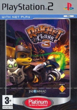 Ratchet & Clank 3 - Platinum - Playstation 2
