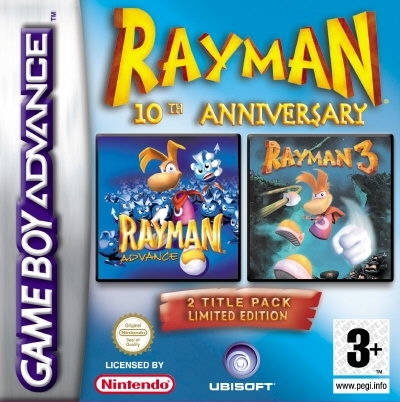 Rayman 10 e anniversaire en boîte - Game Boy Advance