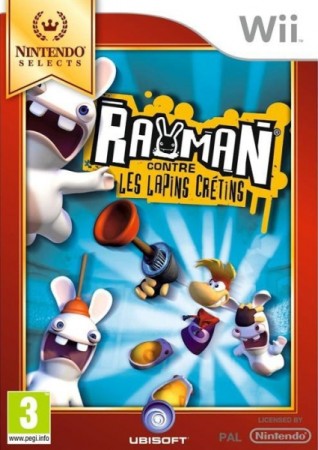Rayman Contre les Lapins Crétins - Nintendo Selects - Wii