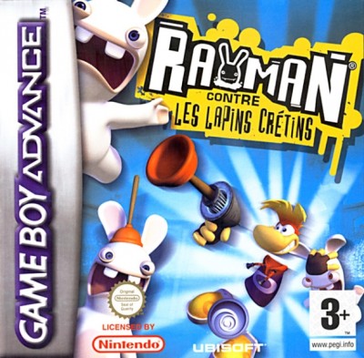 Rayman Contre les Lapins Cretins en boîte - Game Boy Advance