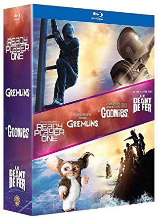 Ready Player One, Les Goonies, Le Géant de Fer, Gremlins  - BluRay