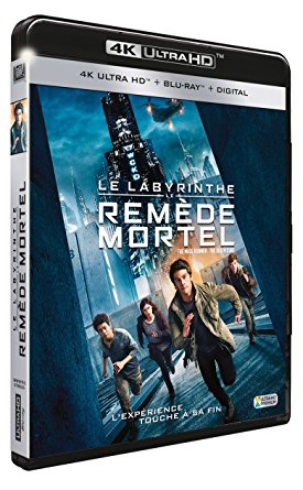 Le Labyrinthe 3: Le Remède Mortel 4K - BluRay