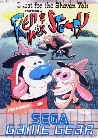 Ren Hoek and Stimpy en boîte - Game Gear