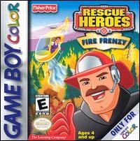 Rescue heroes : Fire frenzy (import USA) - Game Boy