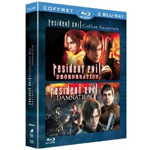 Resident Evil Degeneration et Damnation - BluRay