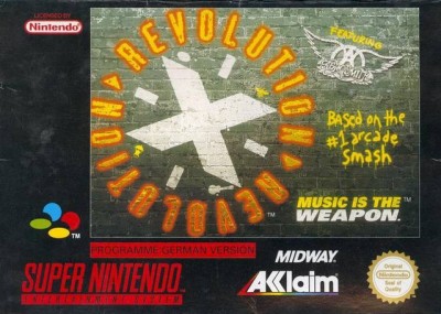 Revolution X featuring Aerosmith - Super Nintendo