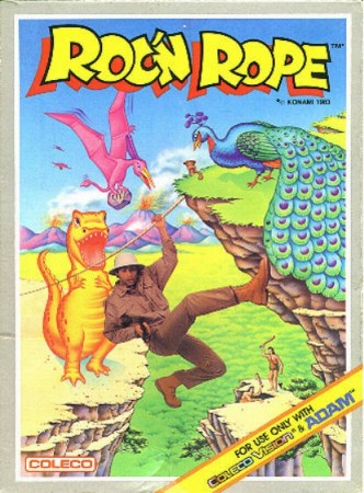 Roc 'n Rope Colecovision  - Divers rétro