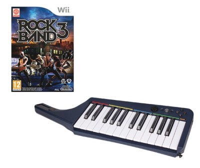 Rock Band 3 et Clavier - Wii