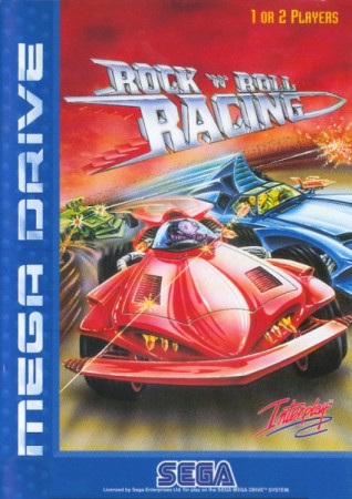 Rock 'n' Roll Racing en boîte - Megadrive