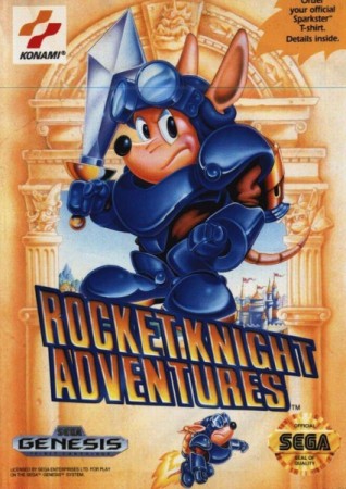 Rocket Knight Adventures (import USA)  - Megadrive