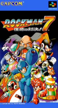 Rock Man 7 (import japonais) en boîte - Super Nintendo