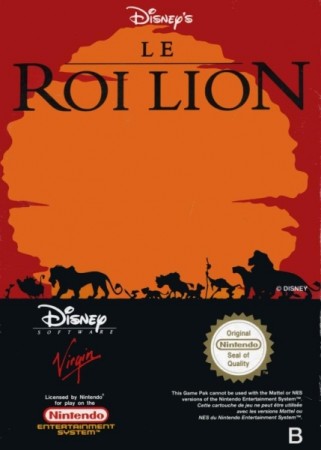 Le Roi Lion en boite - NES