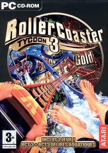 Roller coaster 3 Tycoon gold edition - Jeux PC