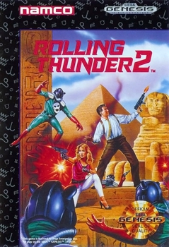 Rolling Thunder 2 (import USA) en boîte - Megadrive