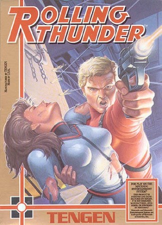 Rolling Thunder (import USA)  - NES
