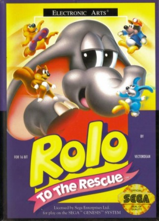 Rolo to the Rescue (import USA) - Megadrive